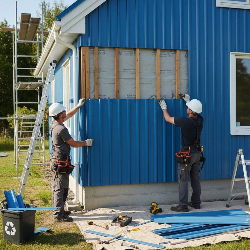 Local Tin Siding Repair pros at work