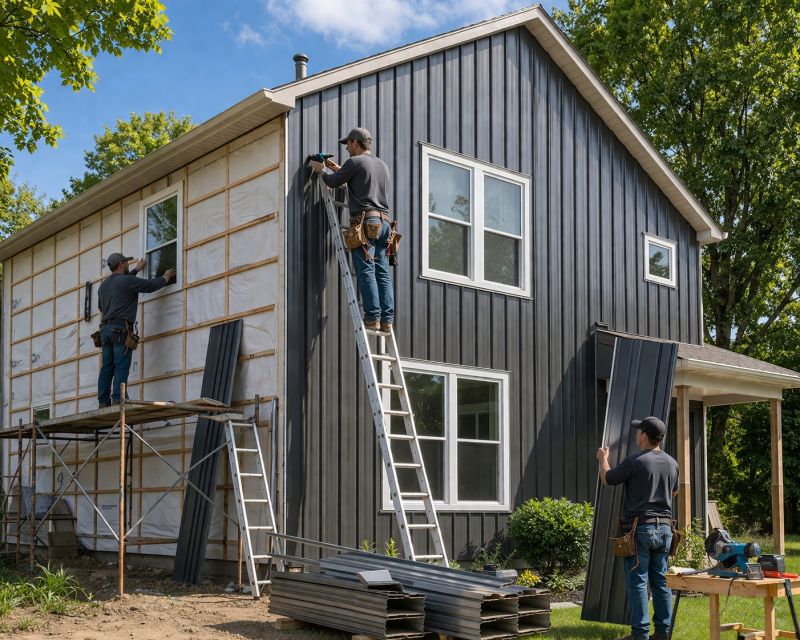 Metal Siding Service in Boston, MA