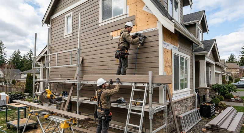 Polymer Siding Installation in Stamford, CT